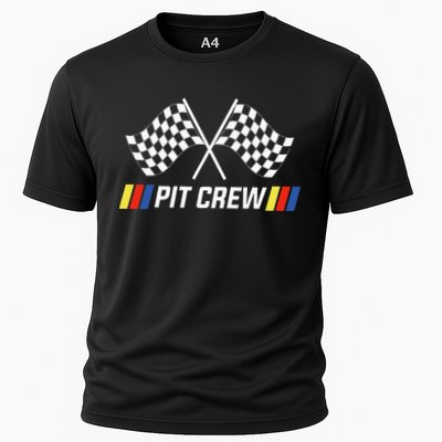 Race Car Pit Crew Party Supplies Cooling Performance Crew T-Shirt
