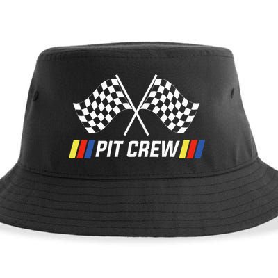 Race Car Pit Crew Party Supplies Sustainable Bucket Hat