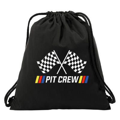 Race Car Pit Crew Party Supplies Drawstring Bag