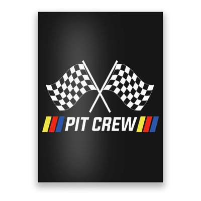 Race Car Pit Crew Party Supplies Poster