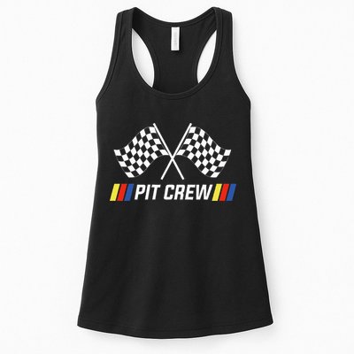 Race Car Pit Crew Party Supplies Womens Tank Top
