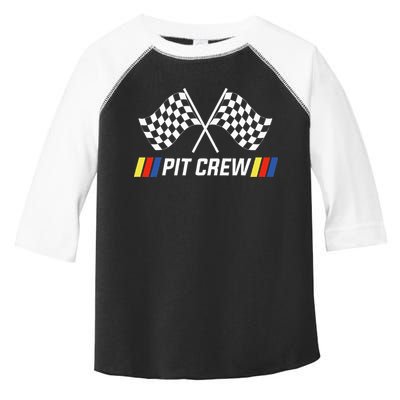 Race Car Pit Crew Party Supplies Toddler Fine Jersey T-Shirt