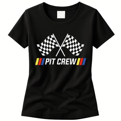Race Car Pit Crew Party Supplies Womens T-Shirt