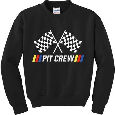 Race Car Pit Crew Party Supplies Kids Sweatshirt