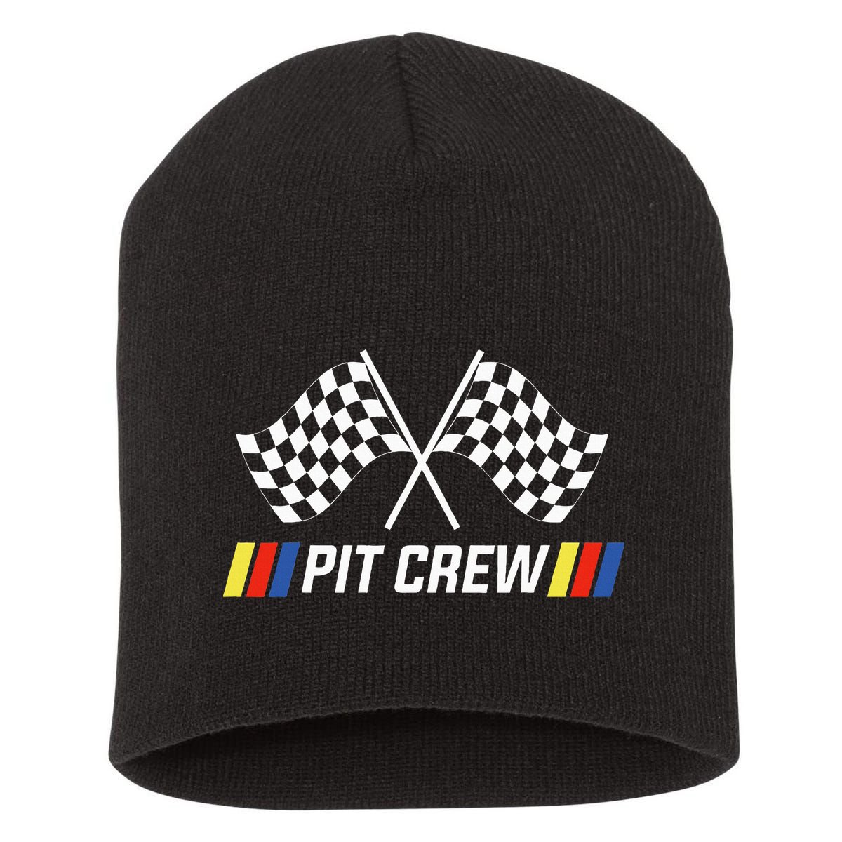 Race Car Pit Crew Party Supplies Short Acrylic Beanie