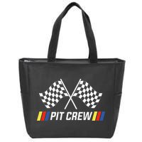 Race Car Pit Crew Party Supplies Zip Tote Bag