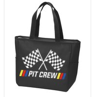 Race Car Pit Crew Party Supplies Zip Tote Bag