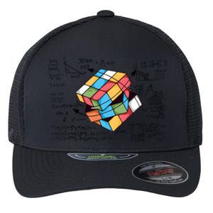 Rubiks Cube Playing Gift Idea For Lover Trending Funny Flexfit Unipanel Trucker Cap