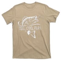 Reel Cool Papa Fishing Dad Gifts Fathers Day Fisherman Fish T-Shirt