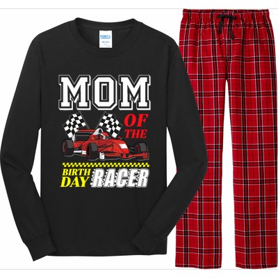 Race Car Party Mom Of The Birthday Racer Racing Theme Family Long Sleeve Pajama Set