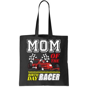 Race Car Party Mom Of The Birthday Racer Racing Theme Family Tote Bag