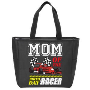 Race Car Party Mom Of The Birthday Racer Racing Theme Family Zip Tote Bag