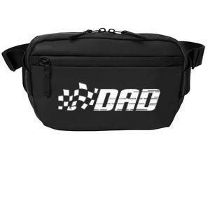 Race Car Pit Crew Dad Racing Birthday Party Matching Family Crossbody Pack