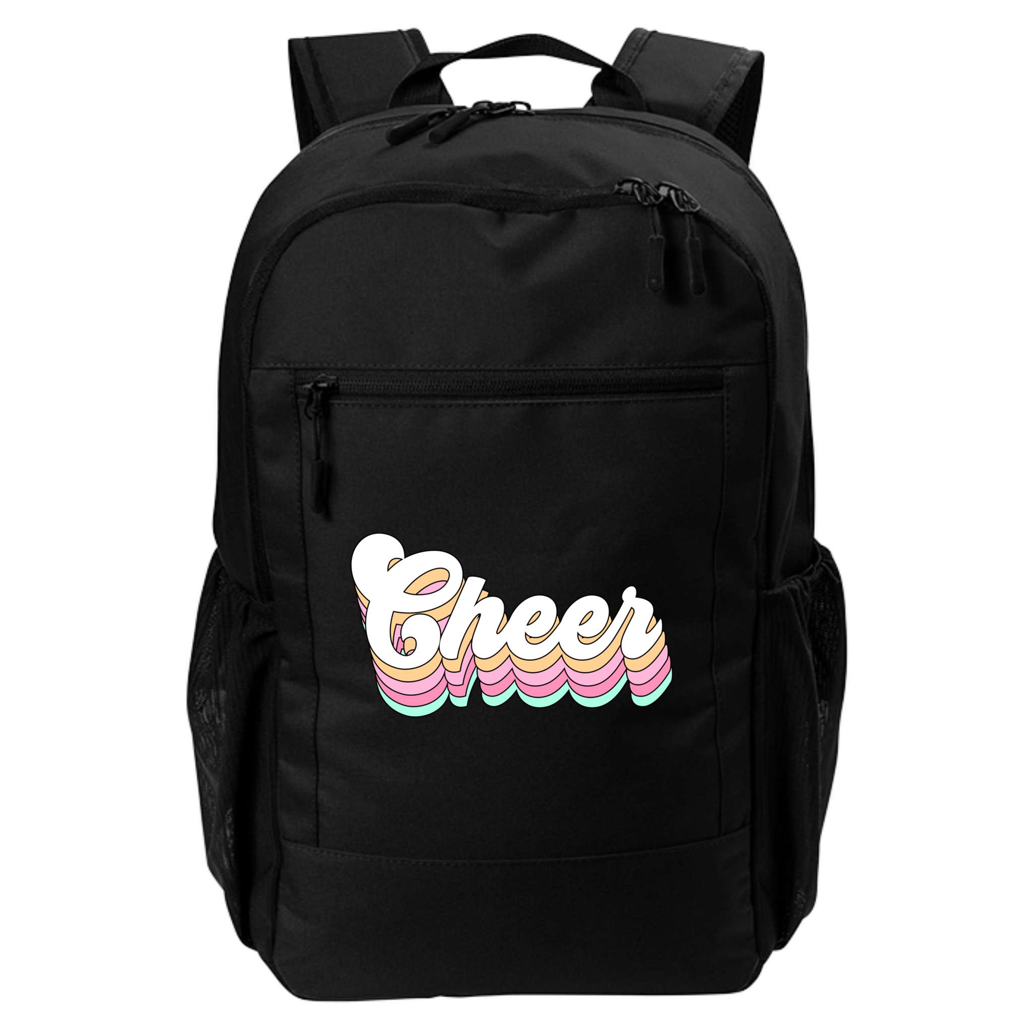 Retro Cheer Pastel For Cheerleaders Teen Girls Aesthetic Gift Backpack