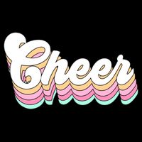Retro Cheer Pastel For Cheerleaders Teen Girls Aesthetic Gift Backpack