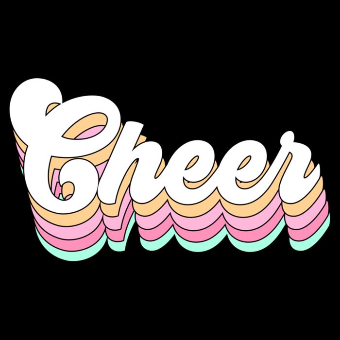 Retro Cheer Pastel For Cheerleaders Teen Girls Aesthetic Gift Backpack