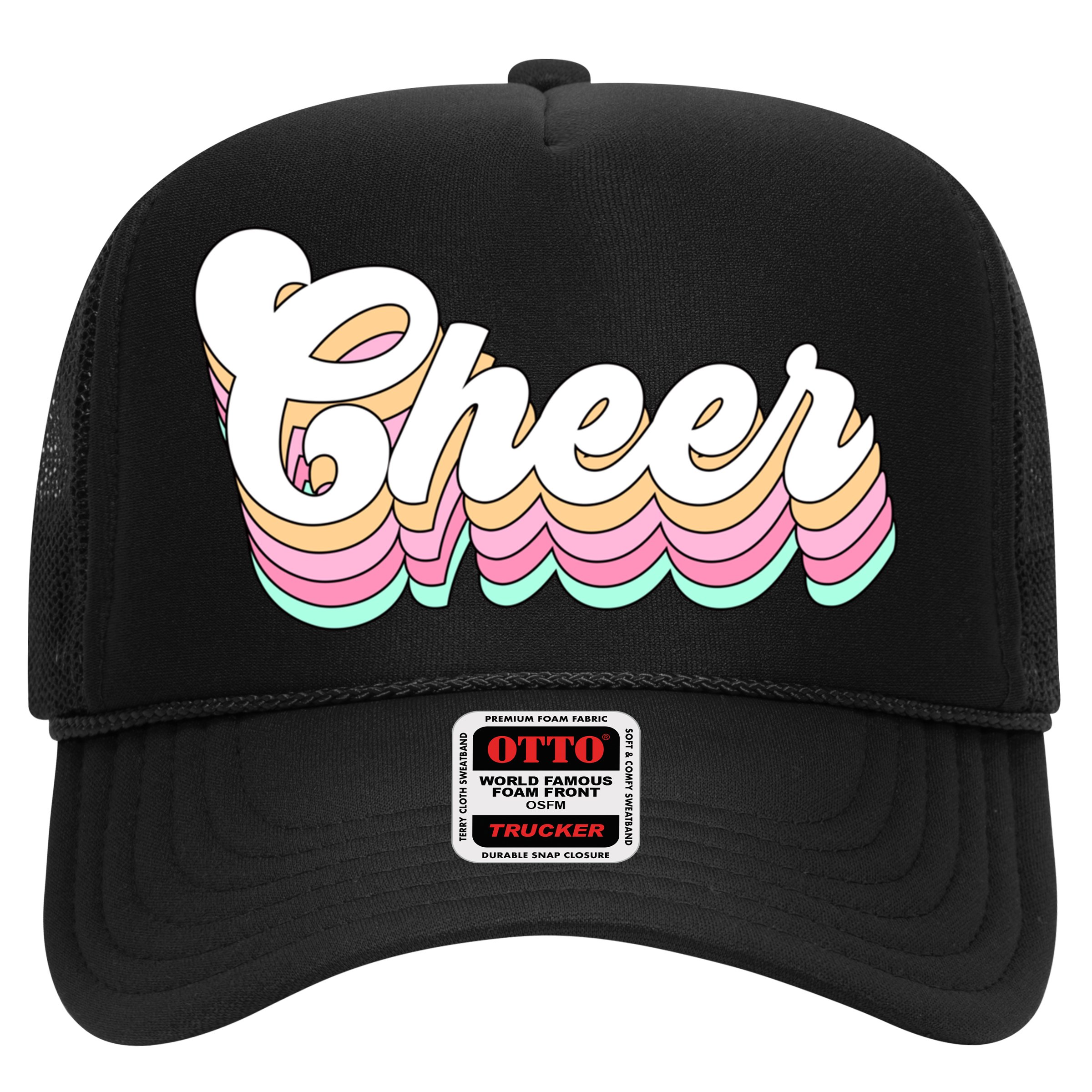 Retro Cheer Pastel For Cheerleaders Teen Girls Aesthetic Gift Hat