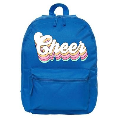 Retro Cheer Pastel For Cheerleaders Teen Girls Aesthetic Gift 16 in Basic Backpack