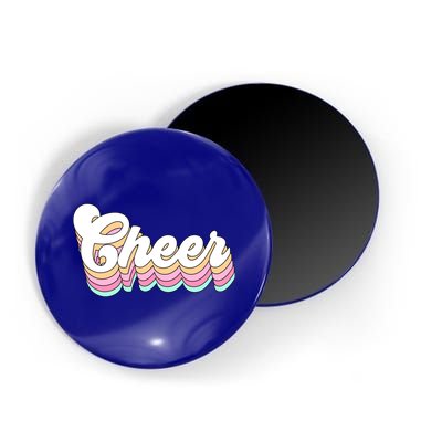 Retro Cheer Pastel For Cheerleaders Teen Girls Aesthetic Gift Magnet