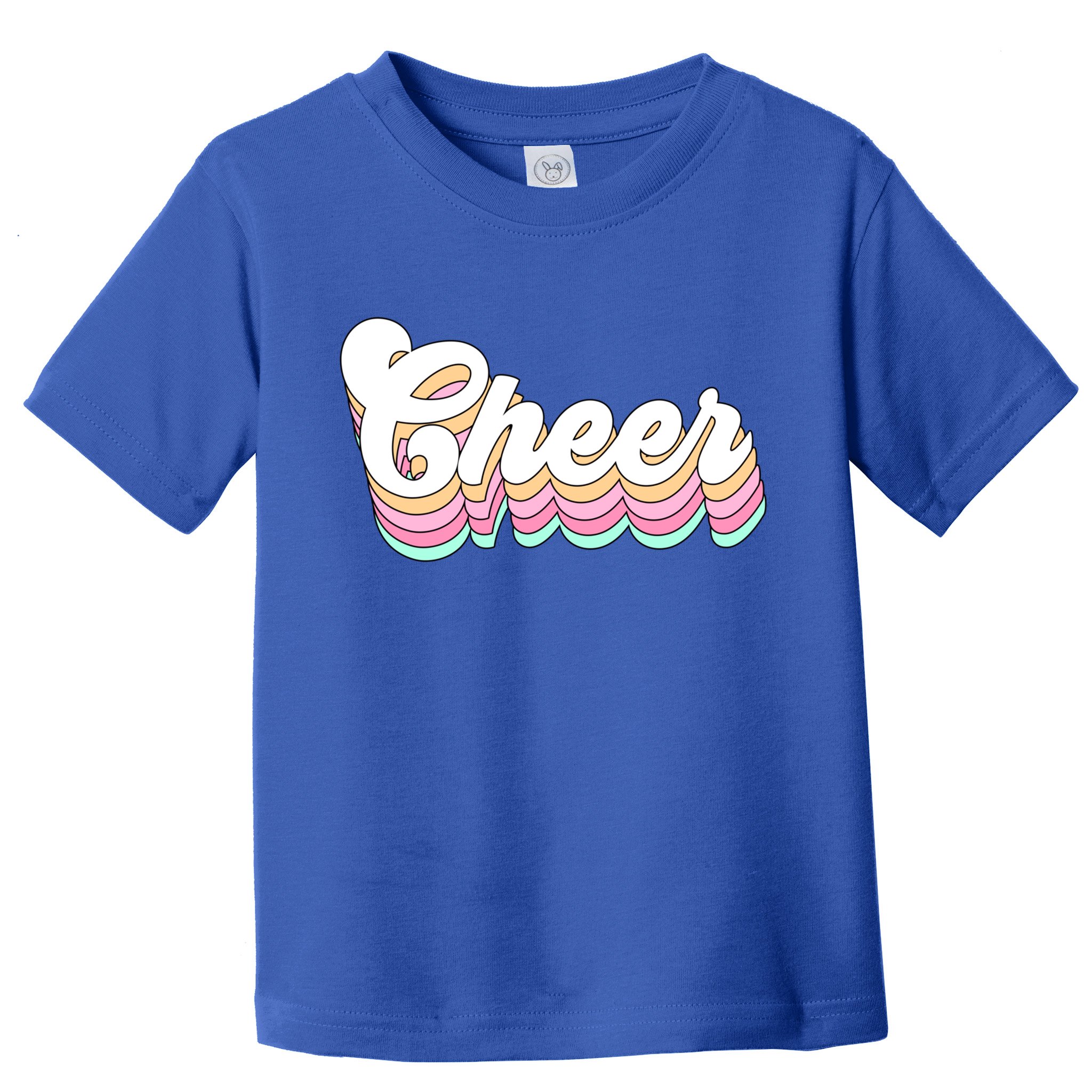 Retro Cheer Pastel For Cheerleaders Teen Girls Aesthetic Gift Toddler T-Shirt