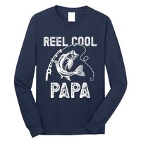 Reel Cool Papa Fishing For Fisherman FatherS Day Long Sleeve Shirt