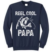 Reel Cool Papa Fishing For Fisherman FatherS Day Sweatshirt