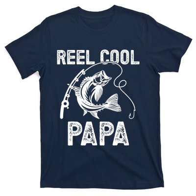 Reel Cool Papa Fishing For Fisherman FatherS Day T-Shirt