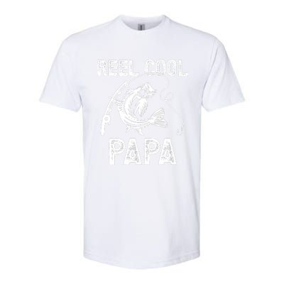 Reel Cool Papa Fishing For Fisherman FatherS Day Softstyle CVC T-Shirt