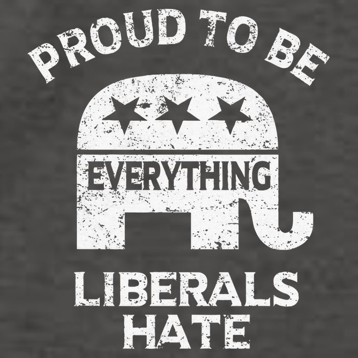 Republican Conservative Proud To Be Everything Liberals Hate Vector Backpack