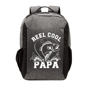 Reel cool Papa dad fishing Vector Backpack