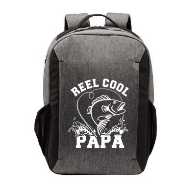 Reel cool Papa dad fishing Vector Backpack