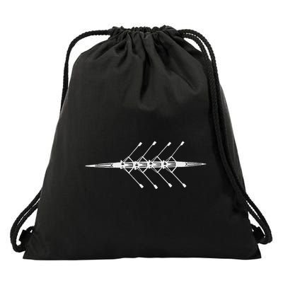 Rowing Crew; Quad Scull Drawstring Bag