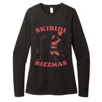 Rizzmas Christmas Rizz Santa Claus Basketball Gift Womens CVC Long Sleeve Shirt