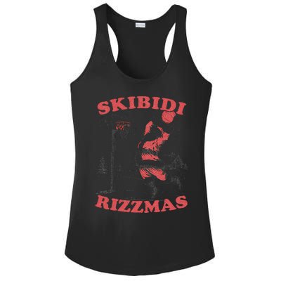 Rizzmas Christmas Rizz Santa Claus Basketball Gift Ladies PosiCharge Competitor Racerback Tank