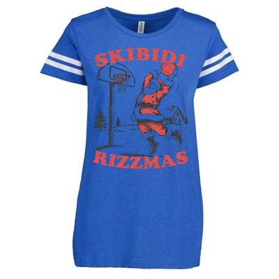 Rizzmas Christmas Rizz Santa Claus Basketball Gift Enza Ladies Jersey Football T-Shirt