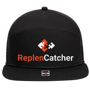 Replen Catcher 7 Panel Mesh Trucker Snapback Hat