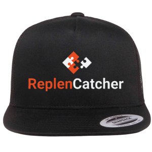 Replen Catcher Flat Bill Trucker Hat