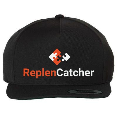 Replen Catcher Wool Snapback Cap