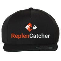 Replen Catcher Wool Snapback Cap