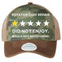 Rotator Cuff Repair Would Not Recommend Get Well Recovery Legacy Tie Dye Trucker Hat