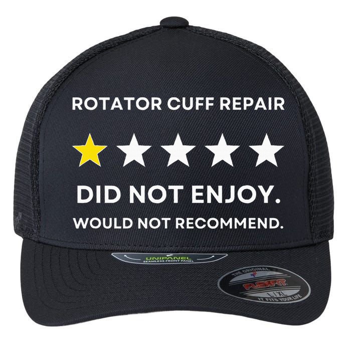 Rotator Cuff Repair Would Not Recommend Get Well Recovery Flexfit Unipanel Trucker Cap