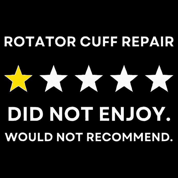 Rotator Cuff Repair Would Not Recommend Get Well Recovery 16 in Basic Backpack