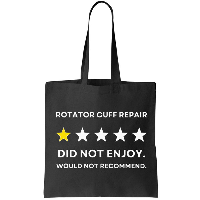 Rotator Cuff Repair Would Not Recommend Get Well Recovery Bag