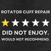 Rotator Cuff Repair Would Not Recommend Get Well Recovery 25L Jumbo Tote