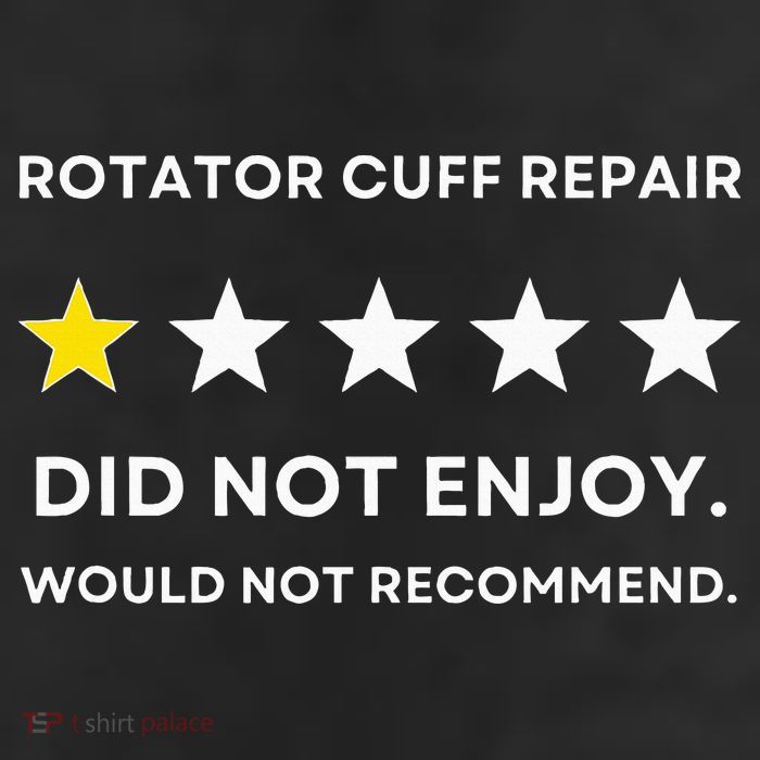 Rotator Cuff Repair Would Not Recommend Get Well Recovery 25L Jumbo Tote