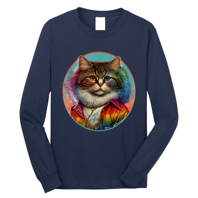 Rainbow Cat Long Sleeve Shirt