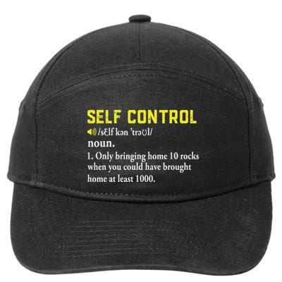 Rock Collector 7-Panel Snapback Hat