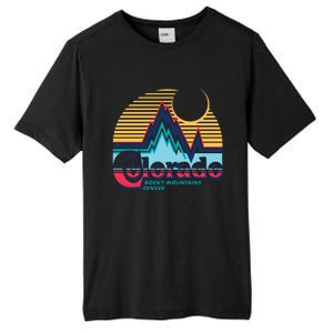 Retro Colorado Rocky Mountains Tall Fusion ChromaSoft Performance T-Shirt