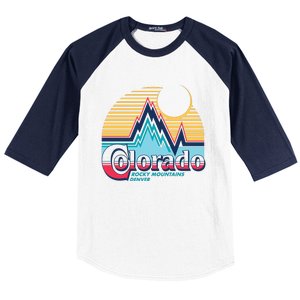 Retro Colorado Rocky Mountains Baseball Sleeve Shirt