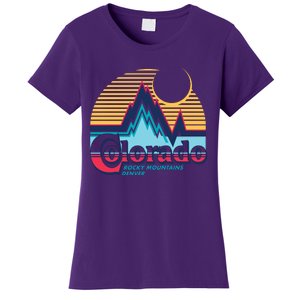 Retro Colorado Rocky Mountains Women's T-Shirt